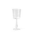 Luisa Calice Stem Glass in Clear (Set of 2)